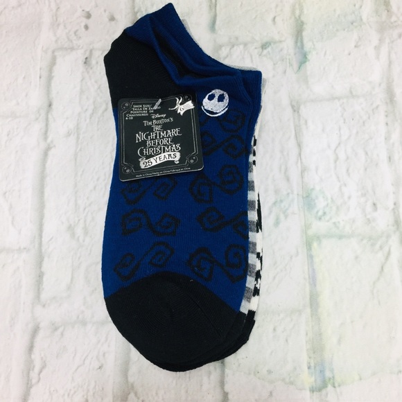 The Nightmare Before Christmas 25 Years Socks 6 PR - Picture 2 of 5